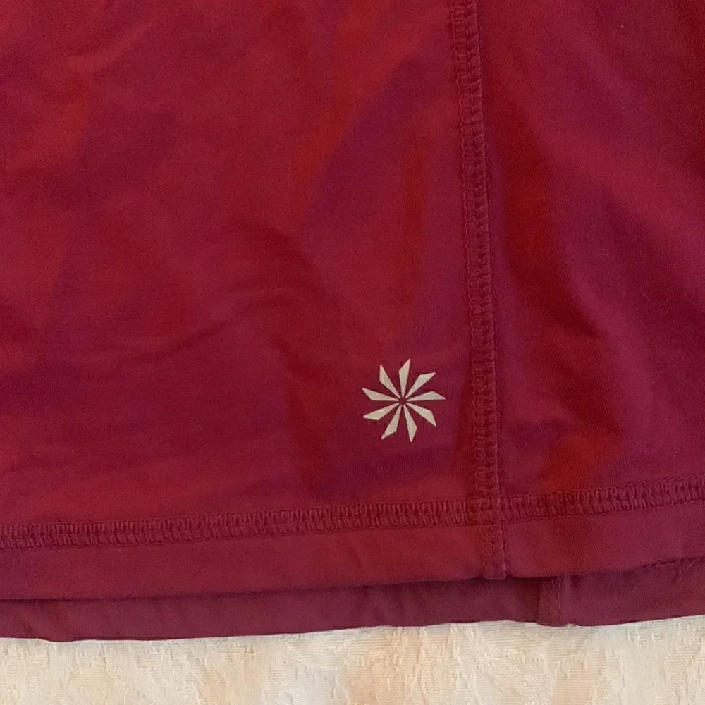 Athleta Raspberry Solana Hoodie Size S Women’s Workout Exercise Gym